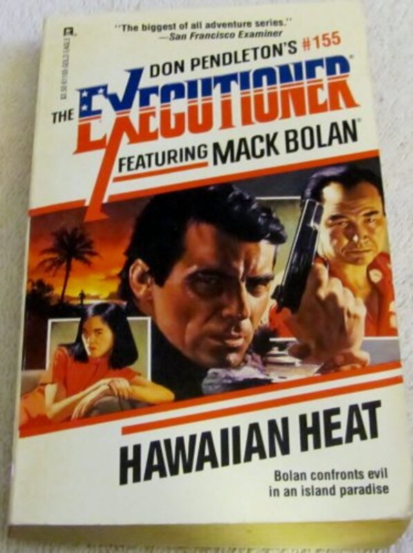Book cover for "Hawaiian Heat" by Don Pendleton