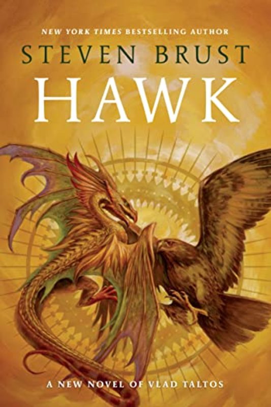 Book cover for "Hawk" by Steven Brust