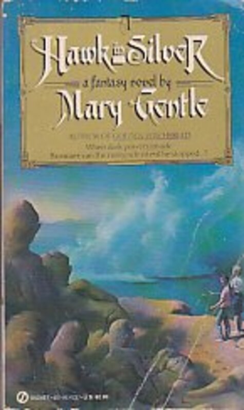 Book cover for "Hawk in Silver" by Mary Gentle