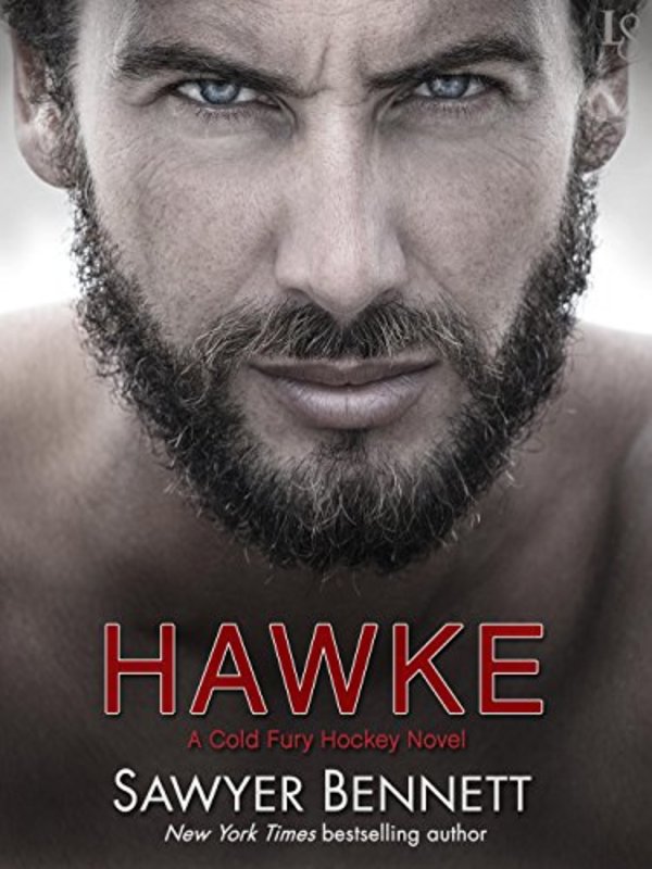 Book cover for "Hawke" by Sawyer Bennett