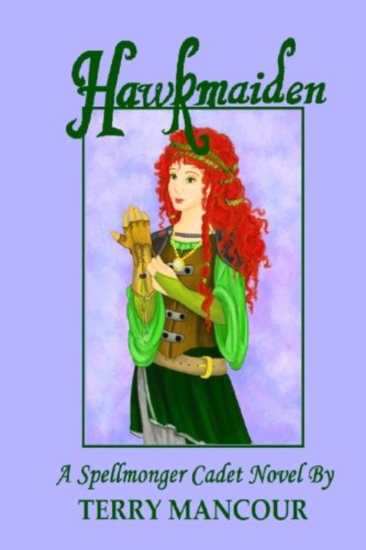 Book cover for "Hawkmaiden" by Terry Mancour