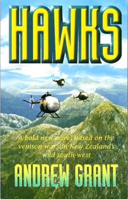 Book cover for "Hawks" by Andrew Grant