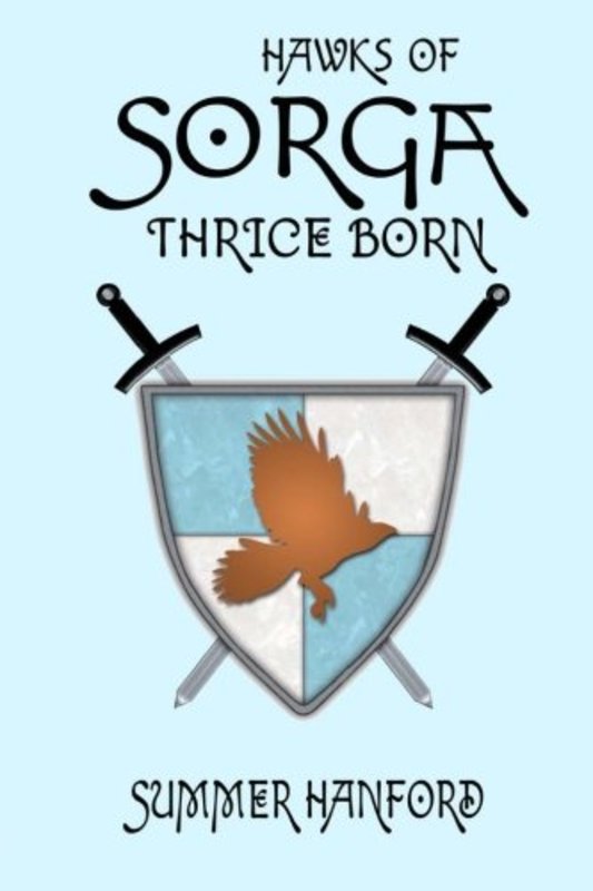 Book cover for "Hawks of Sorga" by Summer Hanford