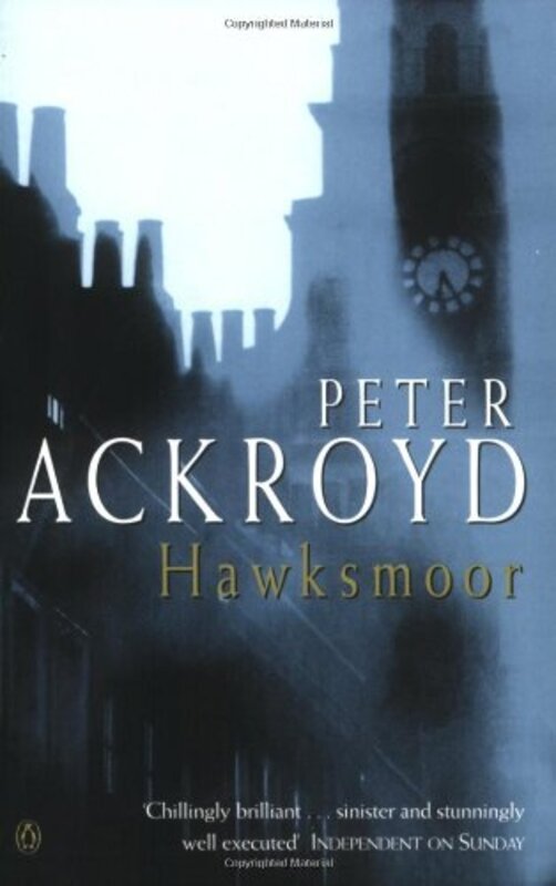Book cover for "Hawksmoor" by Peter Ackroyd