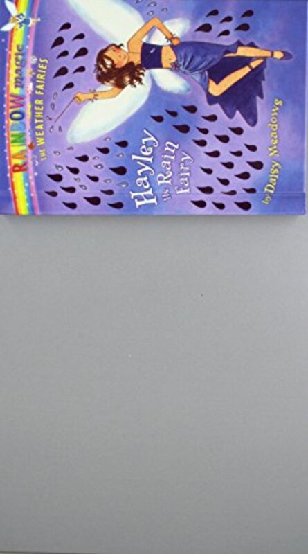 Book cover for "Hayley the Rain Fairy" by Daisy Meadows