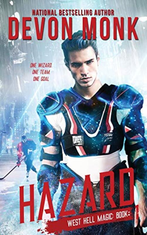 Book cover for "Hazard" by Devon Monk