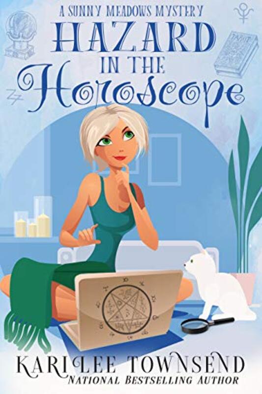 Book cover for "Hazard in the Horoscope" by Kari Lee Townsend
