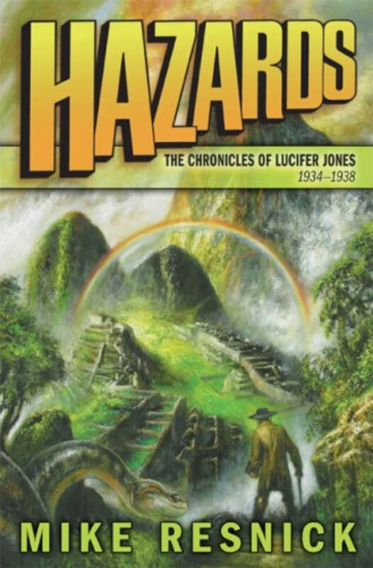Book cover for "Hazards" by Mike Resnick
