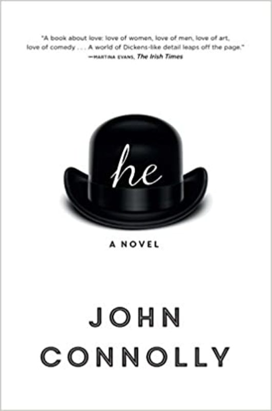 Book cover for "He" by John Connolly
