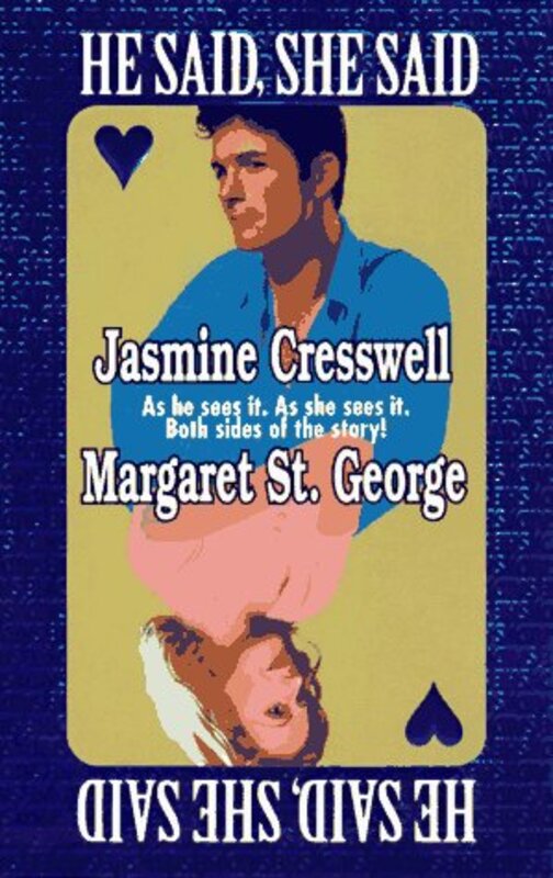 Book cover for "He Said, She Said" by Jasmine Cresswell