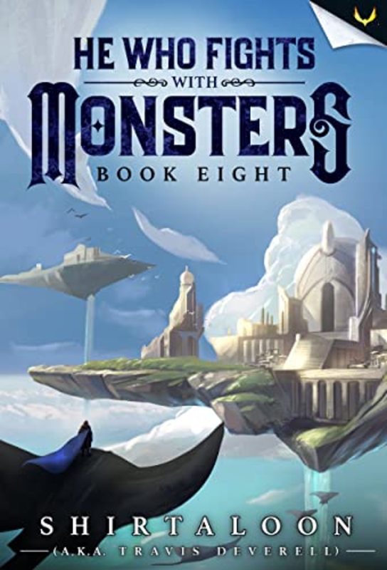 Book cover for "He Who Fights with Monsters 8" by Shirtaloon