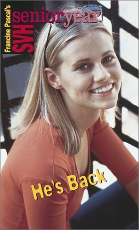 Book cover for "He's Back" by Francine Pascal