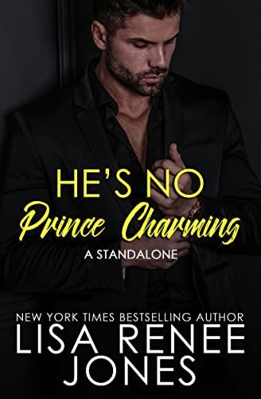 Book cover for "He's No Prince Charming" by Lisa Renee Jones