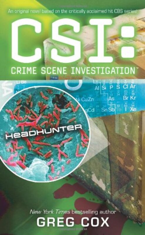Book cover for "Headhunter" by Greg Cox