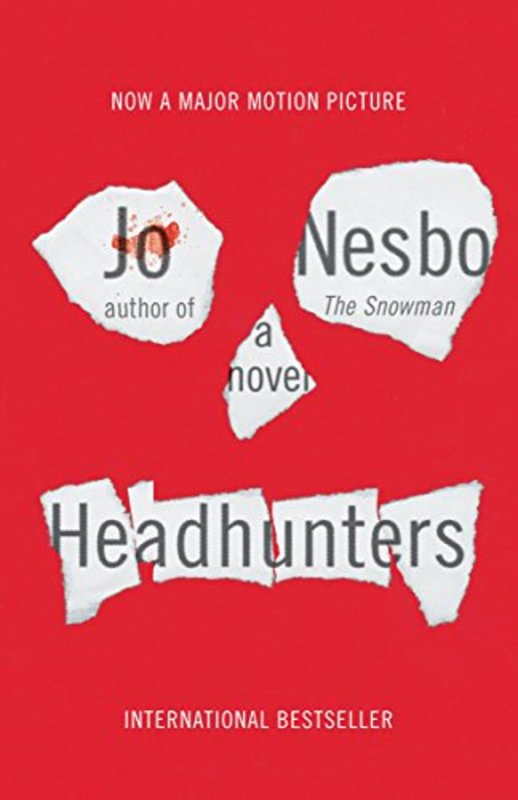 Book cover for "Headhunters" by Jo Nesbø