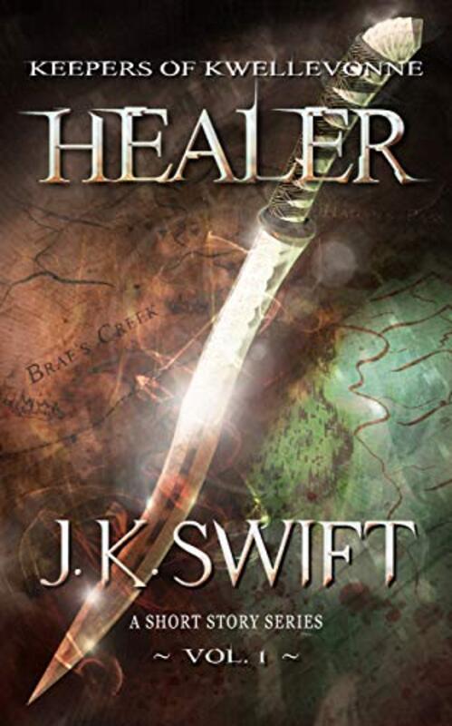 Book cover for "Healer" by J K Swift