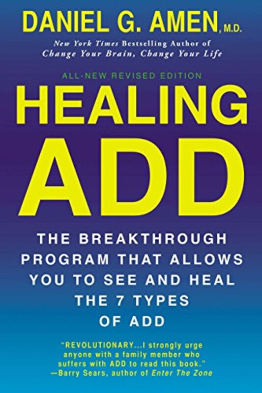 Book cover for "Healing ADD"