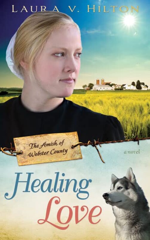 Book cover for "Healing Love" by Laura V Hilton