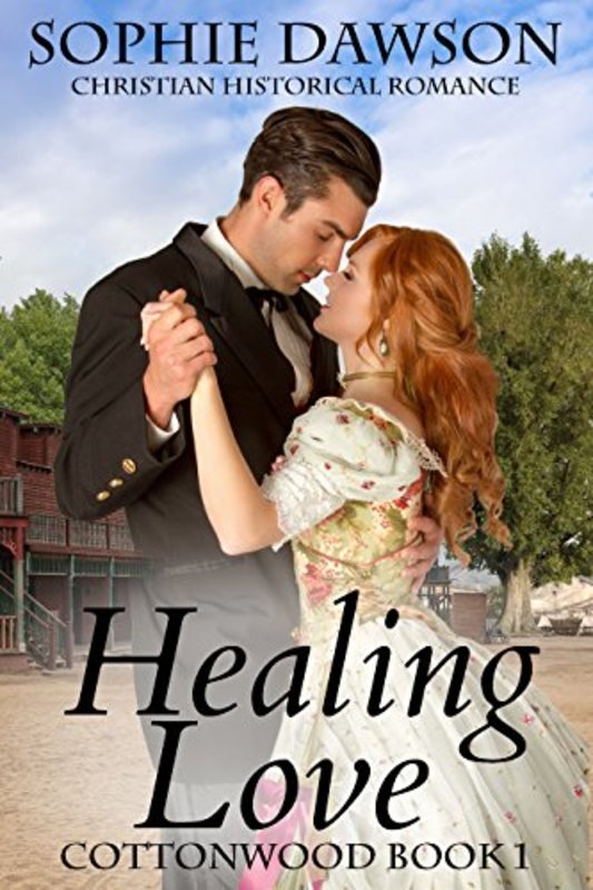 Book cover for "Healing Love" by Sophie Dawson