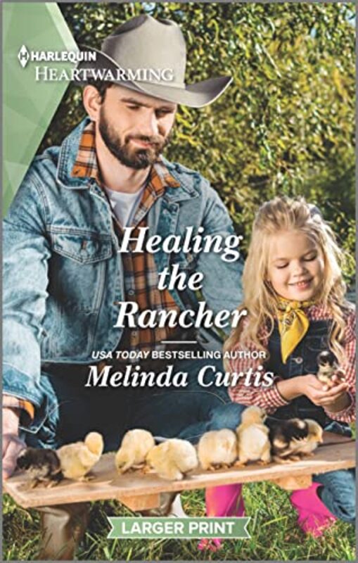 Book cover for "Healing the Rancher" by Melinda Curtis