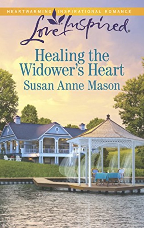 Book cover for "Healing the Widower's Heart" by Susan Anne Mason