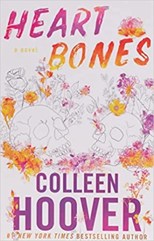 Book cover for "Heart Bones" by Colleen Hoover