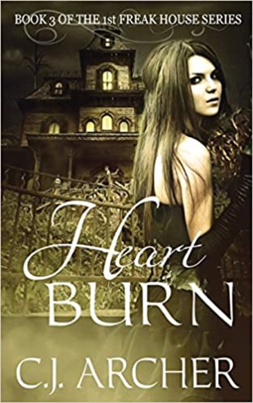 Book cover for "Heart Burn" by CJ Archer