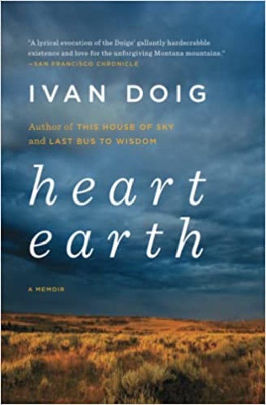 Book cover for "Heart Earth" by Ivan Doig