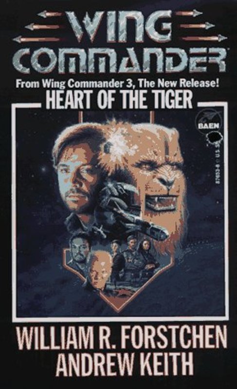 Book cover for "Heart Of The Tiger" by William Forstchen