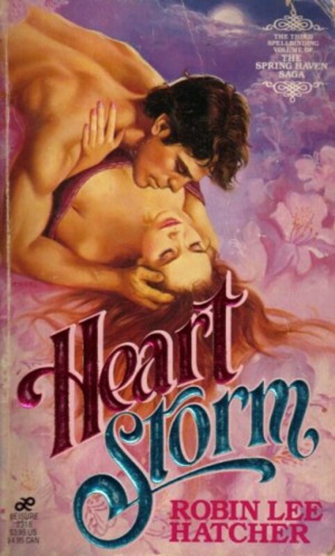 Book cover for "Heart Storm" by Robin Lee Hatcher