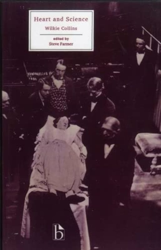 Book cover for "Heart and Science" by Wilkie Collins