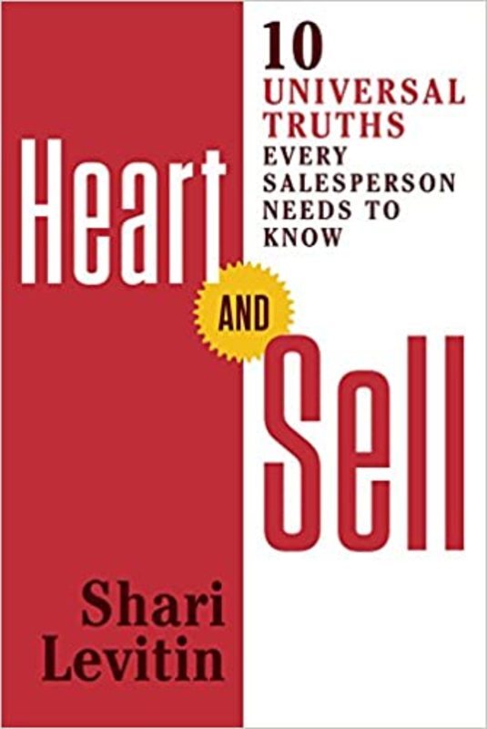 Book cover for "Heart and Sell" by Shari Levitin