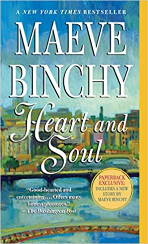 Book cover for "Heart and Soul" by Maeve Binchy
