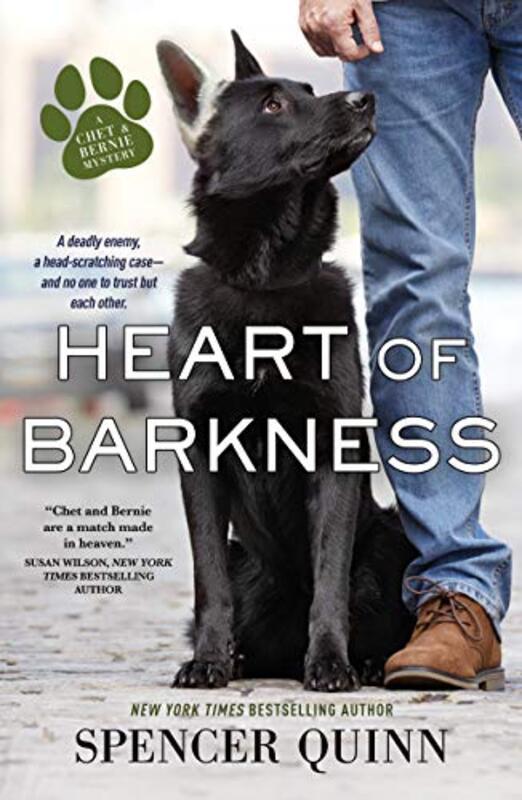 Book cover for "Heart of Barkness" by Spencer Quinn