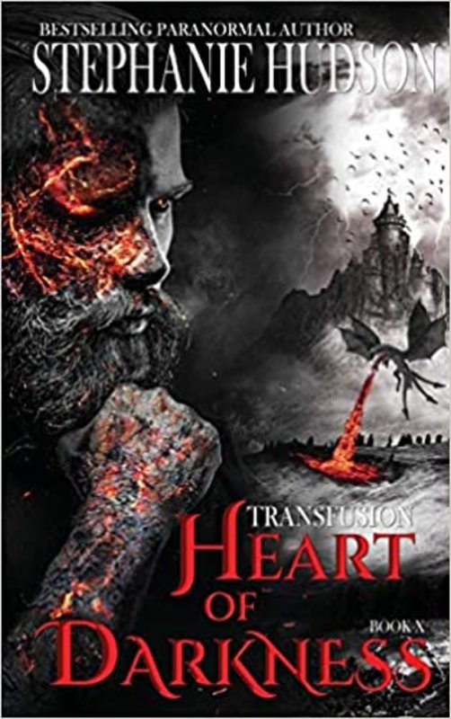 Book cover for "Heart of Darkness" by Stephanie Hudson