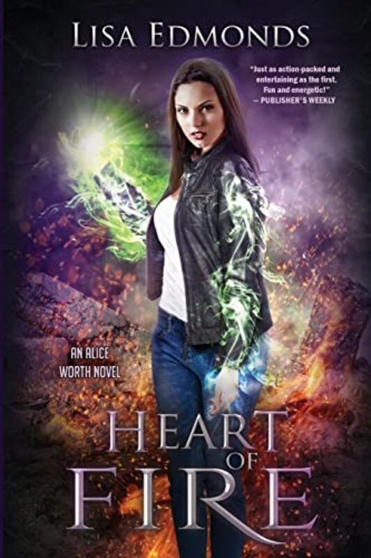Book cover for "Heart of Fire" by Lisa Edmonds