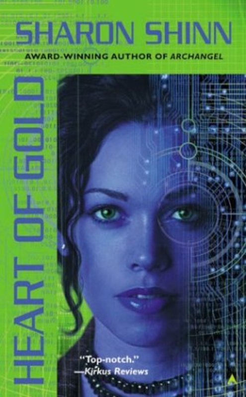 Book cover for "Heart of Gold" by Sharon Shinn
