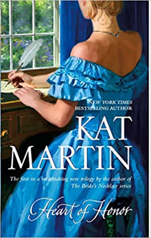 Book cover for "Heart of Honor" by Kat Martin