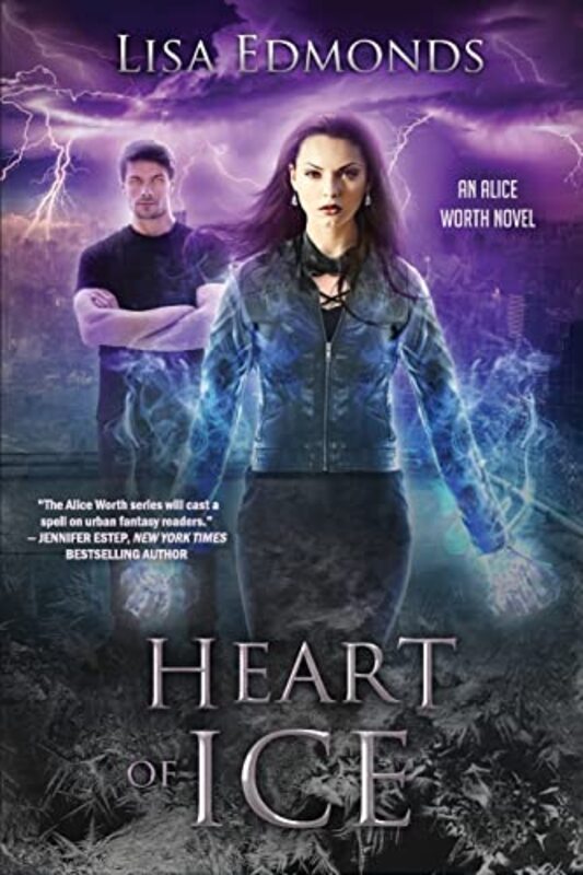 Book cover for "Heart of Ice" by Lisa Edmonds