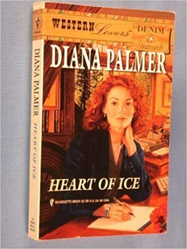 Book cover for "Heart of Ice" by Diana Palmer