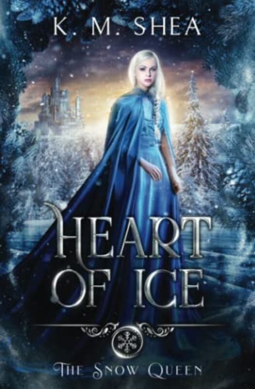Book cover for "Heart of Ice" by KM Shea