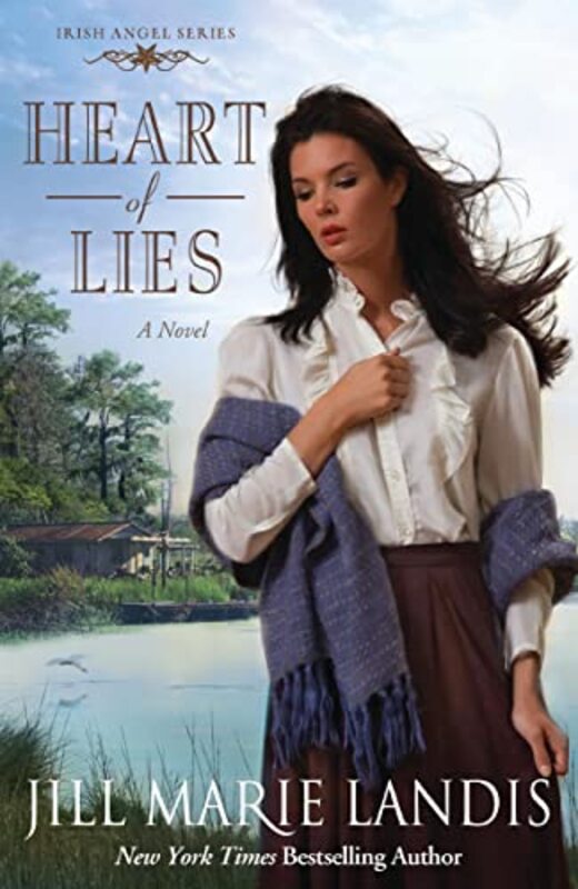 Book cover for "Heart of Lies" by Jill Marie Landis