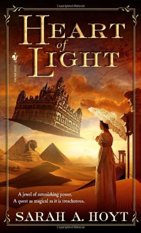 Book cover for "Heart of Light" by Sarah A Hoyt