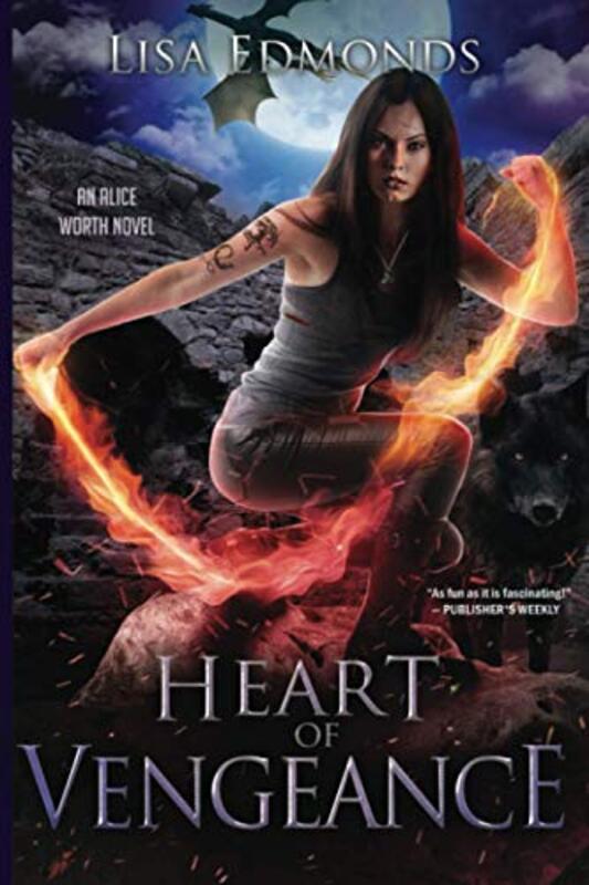 Book cover for "Heart of Vengeance" by Lisa Edmonds