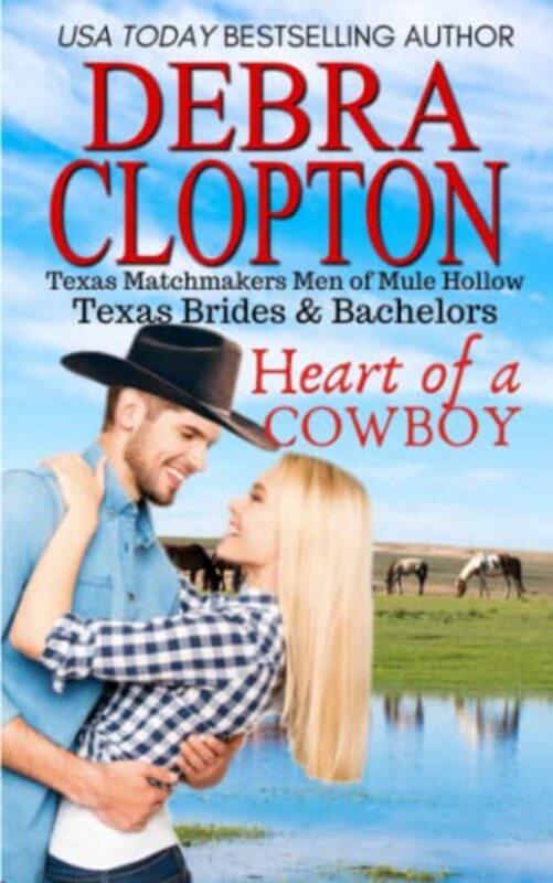Book cover for "Heart of a Cowboy" by Debra Clopton