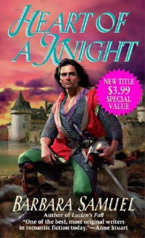 Book cover for "Heart of a Knight" by Barbara Samuel