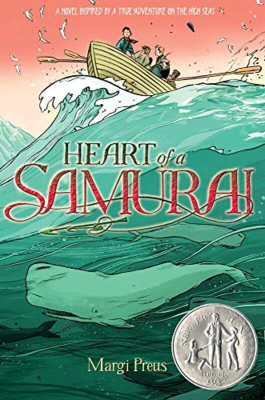 Book cover for "Heart of a Samurai" by Margi Preus
