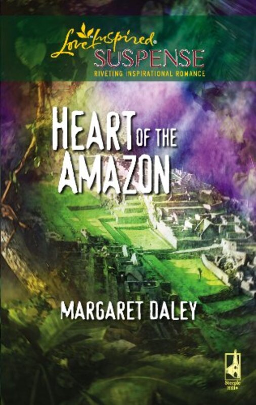 Book cover for "Heart of the Amazon" by Margaret Daley
