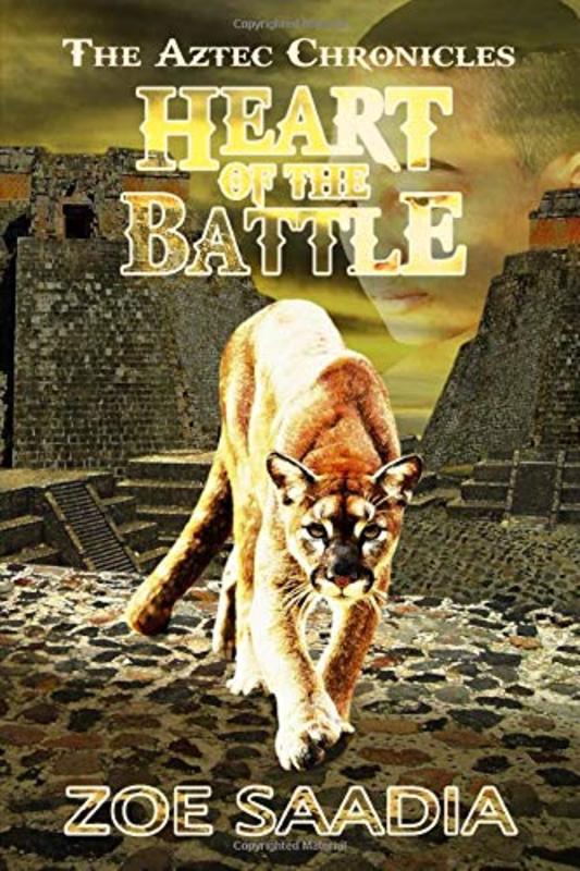 Book cover for "Heart of the Battle" by Zoe Saadia