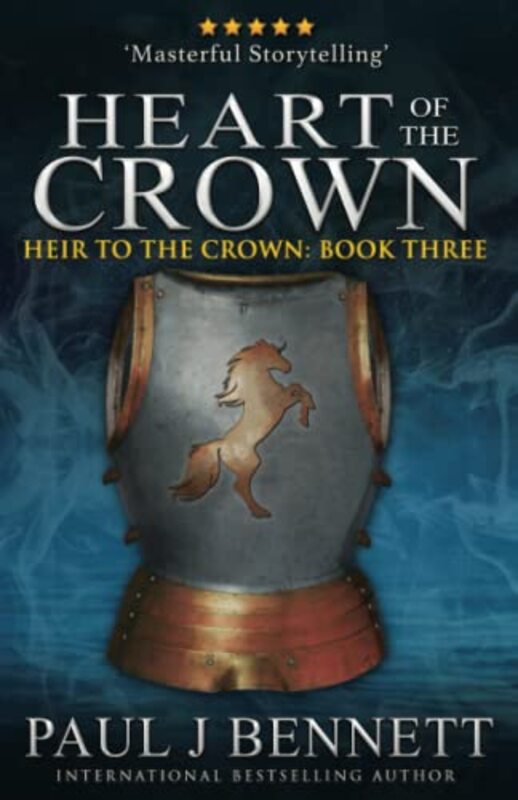 Book cover for "Heart of the Crown" by Paul J Bennett